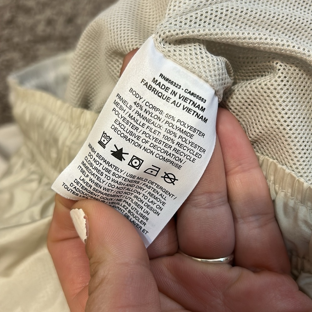 Nike Beige Sportswear Archive Remix Track Pants Medium - Picture 8 of 9